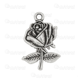 1413-1516-60 - Metal Pendant Rose with Stem Flat Back 17x26mm Antique Nickel 10pcs 1413-1516-60,Pendants,Metal,10pcs,Antique Nickel,Pendant,Metal,Metal,17x26mm,Rose with Stem,Flat Back,Grey,Antique Nickel,China,10pcs,montreal, quebec, canada, beads, wholesale
