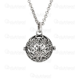 1413-2306-16 - Metal Bola Pregnancy Pendant Chain Necklace 42\" Natural Round Pendant Tree of Life with Evil Eye 1 pc 1413-2306-16,Bolas pregnancy pendant,montreal, quebec, canada, beads, wholesale