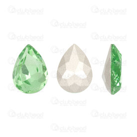 1413-3004 - Crystal Chaton Drop Pointed Back 14x10x5.5mm Peridot 1pc  Off Price Policy 1413-3004,Crystal,Chaton,Crystal,14x10x5.5mm,Drop,Drop,Pointed Back,Green,Peridot,China,1pc,Off Price Policy,montreal, quebec, canada, beads, wholesale