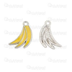 1413-5148 - Metal Breloque Banane 17x10mm Coloré Or 10pcs 1413-5148,montreal, quebec, canada, beads, wholesale