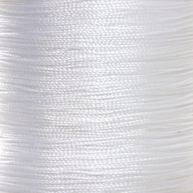 1601-0200 - DISCNylon Thread 210D/3 White 100m Roll 1601-0200,montreal, quebec, canada, beads, wholesale