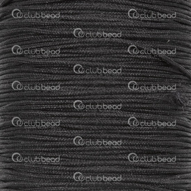 1601-0202 - DISC Nylon Thread 0.8mm Black 45m Roll 1601-0202,Nylon,Nylon,Thread,210D/3,0.8mm,Black,45m roll,China,montreal, quebec, canada, beads, wholesale