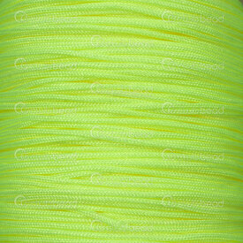 1601-0230 - Nylon Thread 0.8mm Neon Yellow 45m Roll 1601-0230,montreal, quebec, canada, beads, wholesale