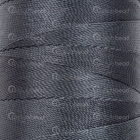 1601-0231-0.5016 - Fil à Tisser Polyester 0.50mm Gris Charbon Bobine de 480m 1601-0231-0.5016,0.50mm,Polyester,Beading,Fils,0.50mm,Grey Charcoal,480m Spool,Chine,montreal, quebec, canada, beads, wholesale