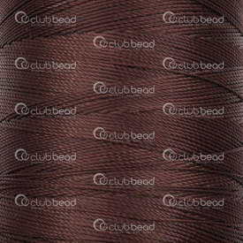 1601-0231-0.504 - Polyester Beading Thread 0.50mm Brown 480m Spool 1601-0231-0.504,Polyester,Brown,Polyester,Beading,Thread,0.50mm,Brown,480m Spool,China,montreal, quebec, canada, beads, wholesale