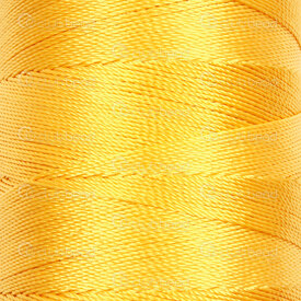 1601-0231-0.514 - Polyester Beading Thread 0.50mm Golden Yellow 480m Spool 1601-0231-0.514,Threads and Cords,Polyester,Polyester,Beading,Thread,0.50mm,Golden Yellow,480m Spool,China,montreal, quebec, canada, beads, wholesale