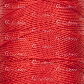 1601-0231-02 - Polyester Beading Thread 1mm Red 230m Spool 1601-0231-02,Fils de polyester,230m Spool,Polyester,Beading,Thread,1mm,Red,230m Spool,China,montreal, quebec, canada, beads, wholesale