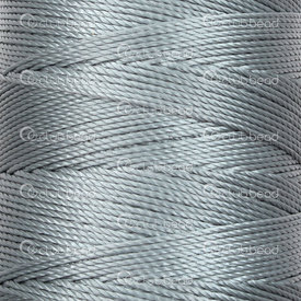1601-0231-08 - Polyester Beading Thread 1mm Grey Teal 230m Spool 1601-0231-08,Weaving,Threads,Polyester,Polyester,Beading,Thread,1mm,Grey Teal,230m Spool,China,montreal, quebec, canada, beads, wholesale