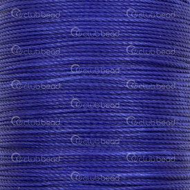 1601-0232-0.504 - Kint Polyester Waxed Thread 6 Strands 0.55mm Cobalt Ideal for leather 35m Spool 1601-0232-0.504,Weaving,Threads,Kint,Polyester,Waxed,Thread,6 Strands,0.55mm,Cobalt,35m Spool,China,Kint,Ideal for leather,montreal, quebec, canada, beads, wholesale
