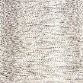 1601-0250-0302 - Nylon Cord 0.4mm Silver 3 Twisted Thread 180m Roll 1601-0250-0302,Torsade,montreal, quebec, canada, beads, wholesale