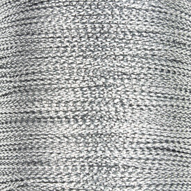 1601-0251-0802 - Nylon Cord 1mm Silver 8 Twisted Thread 100m Roll 1601-0251-0802,Threads and Cords,Nylon,montreal, quebec, canada, beads, wholesale