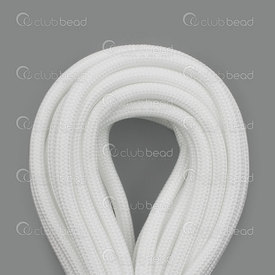 1602-0120-08 - Nylon Paracord 4mm White 16 ft / 4.8m USA 1602-0120-08,Paracord,Nylon,Nylon,Paracord,4mm,White,16 ft / 4.8m,USA,montreal, quebec, canada, beads, wholesale