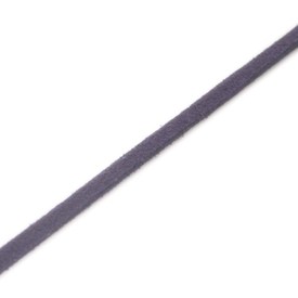1602-0300-08 - Suedette Cord 1.4mmX3mm Purple 10 Yard 1602-0300-08,montreal, quebec, canada, beads, wholesale