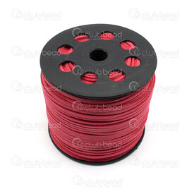1602-0300-32 - Suedette Cord 1.5x3mm Fuchsia 100yd (91m) 1602-0300-32,Threads and Cords,Suedette,Suedette,Cord,1.5x3mm,Fuchsia,100yd (91m),China,montreal, quebec, canada, beads, wholesale