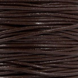 1602-0410-10 - Leather Cord 1mm Brown 10m Roll 1602-0410-10,Leather,Cord,1mm,Brown,10m Roll,China,montreal, quebec, canada, beads, wholesale