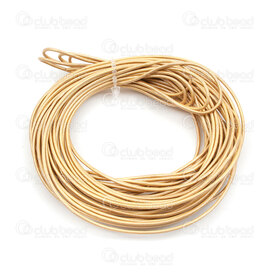 1602-0411-112 - Leather Cord 1.5mm Gold 10m (32.8ft) 1602-0411-112,Threads and Cords,Leather,Leather,Cord,1.5MM,Gold,10m (32.8ft),China,montreal, quebec, canada, beads, wholesale