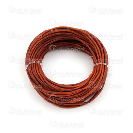 1602-0412-18 - Leather Cord 2mm Antique Natural 10m (32.8ft) 1602-0412-18,2MM,Leather,Cord,2MM,Natural,Antique,10m (32.8ft),China,montreal, quebec, canada, beads, wholesale