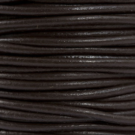 1602-0413-10 - Leather Cord 2.5mm Brown 10m Roll 1602-0413-10,Leather,Cord,2.5mm,Brown,10m Roll,China,montreal, quebec, canada, beads, wholesale