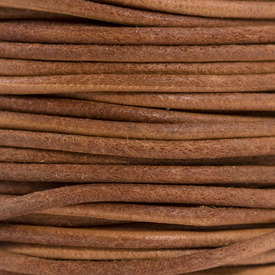 1602-0413-12 - Leather Cord 2.5mm Natural 10m Roll 1602-0413-12,2.5mm,Leather,Cord,2.5mm,Natural,10m Roll,China,montreal, quebec, canada, beads, wholesale