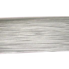 1603-0200-30 - Beaders' Choice Stainless Steel Tiger Tail .012 Natural 10m Roll 1603-0200-30,Beaders' Choice Brand,montreal, quebec, canada, beads, wholesale