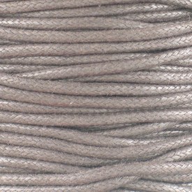 1604-0204 - Cotton Waxed Cord 2mm Dark Brown 91m (100 yd) 1604-0204,2MM,91m (100 yd),Cotton,Waxed,Cord,2MM,Brown,Dark,91m (100 yd),China,montreal, quebec, canada, beads, wholesale
