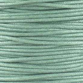 *1604-0306 - Cotton Waxed Cord 1.5mm Dark Green 91m (100 yd) *1604-0306,Waxed cotton,Cotton,Waxed,Cord,1.5MM,Green,Dark,91m (100 yd),China,montreal, quebec, canada, beads, wholesale