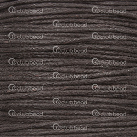 1604-0324-2mm - Cotton Waxed Cord 2mm Brown 30m Roll 1604-0324-2mm,Brown,2MM,Cotton,Waxed,Cord,2MM,Brown,30m Roll,China,montreal, quebec, canada, beads, wholesale