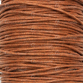 1604-0328 - Cotton Waxed Cord 1.5mm Red-Brown 91m (100 yd) 1604-0328,Threads and Cords,Waxed cotton,Cotton,Waxed,Cord,1.5MM,Red-Brown,91m (100 yd),China,montreal, quebec, canada, beads, wholesale