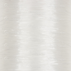 1605-0102-100 - Monofilement Elastic Thread 0.8mm Clear 100m Roll 1605-0102-100,Clear,Monofilement,Elastic,Thread,0.8mm,Clear,100m Roll,China,montreal, quebec, canada, beads, wholesale