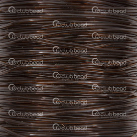 1605-0106-BW - Monofilament Elastic Thread 0.8mm Brown 50m Roll 1605-0106-BW,fil élastique,0.8mm,Monofilament,Elastic,Thread,0.8mm,Brown,50m Roll,China,montreal, quebec, canada, beads, wholesale