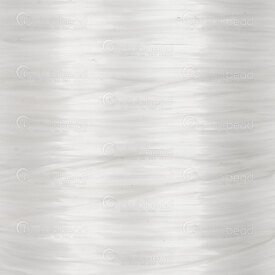 1605-0130 - Fils Élastique Lycra 0.8mm Clair Rouleau de 10m 1605-0130,lycra,Lycra,Elastique,Fils,0.8mm,Clair,Rouleau de 10m,Chine,montreal, quebec, canada, beads, wholesale