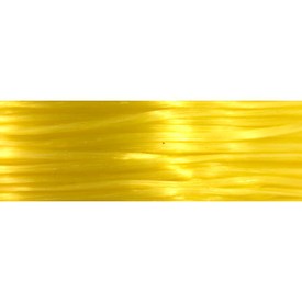 *1605-0134 - Lycra Elastic Thread 0.8mm Yellow 10m Roll *1605-0134,Yellow,Lycra,Elastic,Thread,0.8mm,Yellow,10m Roll,China,montreal, quebec, canada, beads, wholesale