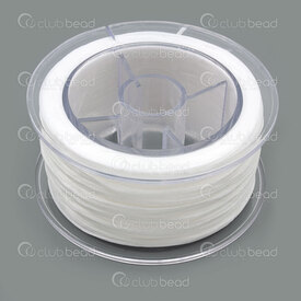 1605-0140 - Lycra Elastic Thread 1.2mm White 45m Roll With Dispenser Box 1605-0140,Threads and Cords,Elastic,Lycra,Elastic,Thread,1.2mm,White,45m roll,China,With Dispenser Box,montreal, quebec, canada, beads, wholesale