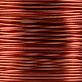 *1606-1028-16 - Beaders' Choice Copper Wire 28 Gauge Brown App. 48m Turkey *1606-1028-16,montreal, quebec, canada, beads, wholesale