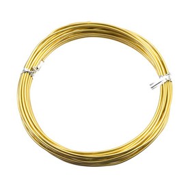 1607-0200-12 - Beaders' Choice Aluminum Wire 1mm Gold App. 10m 1607-0200-12,Aluminum,Wire,1mm,Gold,App. 10m,China,Beaders' Choice,montreal, quebec, canada, beads, wholesale