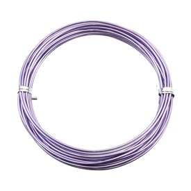 1607-0202-06 - Beaders' Choice Aluminum Wire 2mm Lilac App. 4.2m 1607-0202-06,aluminium,App. 4.2m,Aluminum,Wire,2MM,Lilac,App. 4.2m,China,Beaders' Choice,montreal, quebec, canada, beads, wholesale