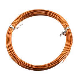 1607-0202-14 - Beaders' Choice Aluminum Wire 2mm Orange App. 4.2m 1607-0202-14,2MM,Aluminum,Aluminum,Wire,2MM,Orange,App. 4.2m,China,Beaders' Choice,montreal, quebec, canada, beads, wholesale