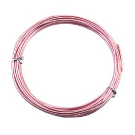 1607-0203-10 - Beaders' Choice Aluminum Wire 2.5mm Pink App. 3m 1607-0203-10,aluminium,Pink,Aluminum,Wire,2.5mm,Pink,App. 3m,China,Beaders' Choice,montreal, quebec, canada, beads, wholesale