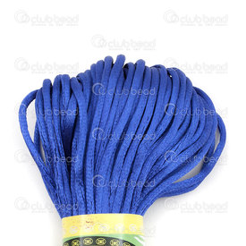 1608-5021-0206 - DISC Nylon Cord Rat Tail 2mm Royal Blue 20m (65ft) 1608-5021-0206,Nylon,Cord,Rat Tail,2MM,Royal Blue,20m (65ft),China,montreal, quebec, canada, beads, wholesale