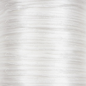 1608-5021-0302 - Queue de Rat Cordon Nylon 1.5mm Blanc 55m (180pi) 1608-5021-0302,55m (180ft),Nylon,Cord,Queue de Rat,1.5MM,Blanc,55m (180ft),Chine,montreal, quebec, canada, beads, wholesale