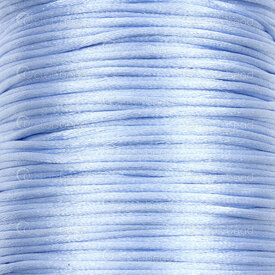 1608-5021-0304 - Nylon Cord Rat Tail 1.5mm Light Blue 55m (180ft) 1608-5021-0304,Rat tail,Nylon,Cord,Rat Tail,1.5MM,Light Blue,55m (180ft),China,montreal, quebec, canada, beads, wholesale