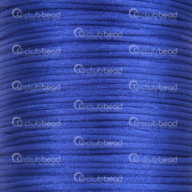 1608-5021-0306 - Nylon Cord Rat Tail 1.5mm Royal Blue 55m (180ft) 1608-5021-0306,Rat tail,Nylon,Cord,Rat Tail,1.5MM,Royal Blue,55m (180ft),China,montreal, quebec, canada, beads, wholesale