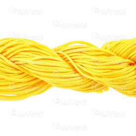1610-2000-04 - Polyester Silk Imitaion Thread 1mm Yellow 28m 1610-2000-04,Yellow,Polyester,Silk Imitaion,Thread,1mm,Yellow,28m,China,montreal, quebec, canada, beads, wholesale