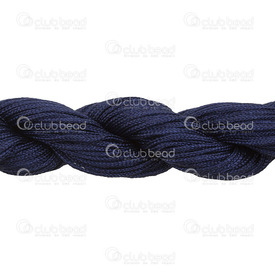 1610-2000-16 - Polyester Silk Imitaion Thread 1mm Navy Blue 25m 1610-2000-16,fil de soi,Polyester,Polyester,Silk Imitaion,Thread,1mm,Navy Blue,25m,China,montreal, quebec, canada, beads, wholesale