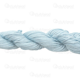 1610-2000-18 - Polyester Silk Imitaion Thread 1mm Blue Sky 25m 1610-2000-18,25m,Polyester,Silk Imitaion,Thread,1mm,Blue Sky,25m,China,montreal, quebec, canada, beads, wholesale