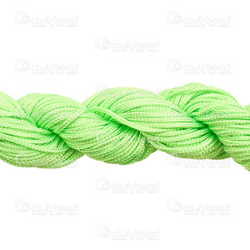 1610-2000-22 - Polyester Silk Imitaion Thread 1mm Neon Green 25m 1610-2000-22,Green,Polyester,Silk Imitaion,Thread,1mm,Green,Neon,25m,China,montreal, quebec, canada, beads, wholesale