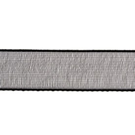 A-1610-5002 - Ruban Organza 1/4'' (0,64cm) Noir A-1610-5002,montreal, quebec, canada, beads, wholesale