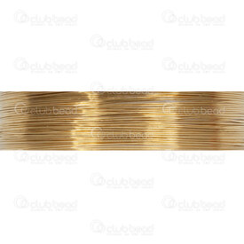 1616-0004-GL - Fils Cuivre Plaqué Argent 0.40mm 26 jauge Or Rouleau de 14m 1616-0004-GL,montreal, quebec, canada, beads, wholesale