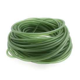 *1619-0130-04 - Rubber Tubing Round 2.5mm Dark Green 10m Roll *1619-0130-04,Tubes,Rubber,Tubing,Round,2.5mm,Green,Dark,10m Roll,China,montreal, quebec, canada, beads, wholesale