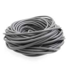 1619-0130-06 - Rubber Tubing Round 2.5mm Grey 10m Roll 1619-0130-06,Tubes,Rubber,Rubber,Tubing,Round,2.5mm,Grey,10m Roll,China,montreal, quebec, canada, beads, wholesale